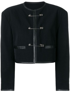 Jean Paul Gaultier Pre-Owned укороченный пиджак с булавками