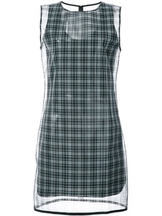 Helmut Lang платье в клетку