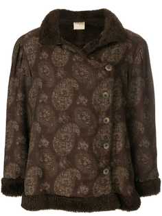 Krizia Pre-Owned короткое пальто с узором пейсли
