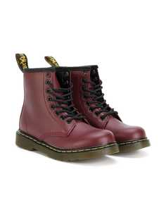 Dr. Martens Kids ботинки в стиле милитари