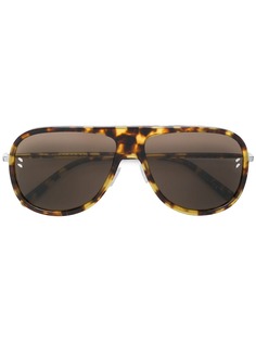Stella McCartney Eyewear солнцезащитные очки-авиаторы в черепаховой оправе