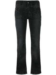 Stella McCartney укороченные джинсы со звездами