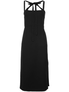 Rochas облегающее платье с бантом