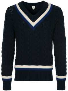 Kent & Curwen толстовка с V-образным вырезом