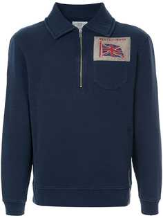 Kent & Curwen толстовка с горловиной на молнии