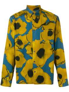 Kenzo Pre-Owned рубашка с цветочным принтом