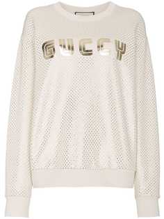 Gucci толстовка с принтом Guccy