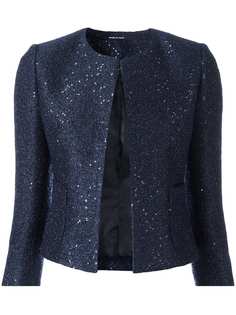Tagliatore укороченный жакет с пайетками