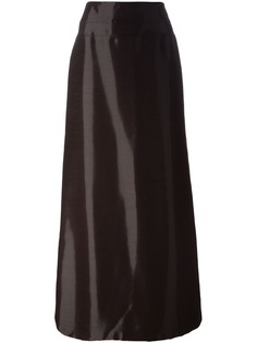 Jean Louis Scherrer Pre-Owned длинная юбка с отблеском