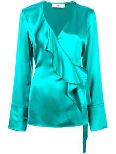 AREA блузка с каскадными воланами