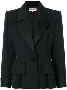 Yves Saint Laurent Pre-Owned структурированный пиджак