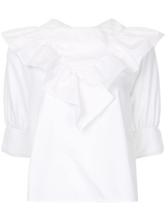 Atlantique Ascoli блузка с отделкой оборками