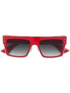 Moschino Eyewear солнцезащитные очки в квадрантной оправе