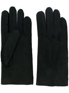 A.P.C. перчатки со строчкой