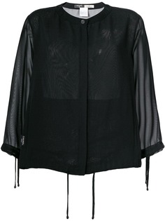 Chanel Pre-Owned прозрачный кардиган
