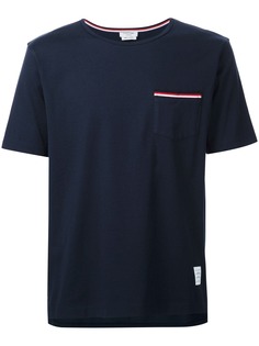 Thom Browne футболка с логотипом бренда