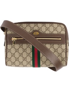 Gucci поясная сумка с узором GG Supreme