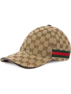 Gucci кепка из канваса с узором Original GG