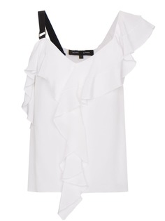 Proenza Schouler асимметричная блузка с оборкой