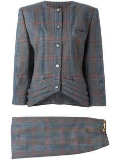 Louis Feraud Pre-Owned твидовый костюм с юбкой