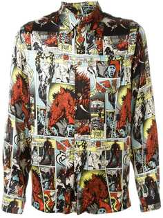Jean Paul Gaultier Pre-Owned рубашка с принтом комиксов