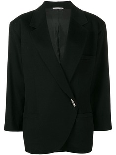 Versace Pre-Owned асимметричный пиджак
