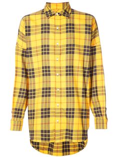 Mostly Heard Rarely Seen фланелевая рубашка в клетку