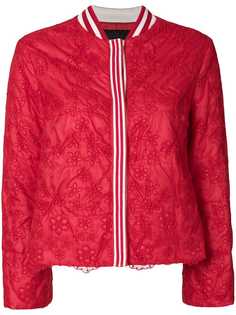 Ermanno Ermanno укороченный кружевной пиджак