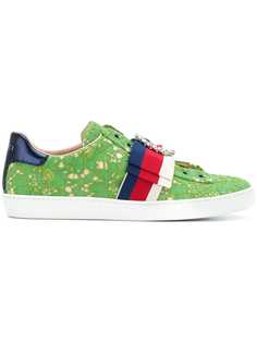 Gucci кружевные кроссовки Ace
