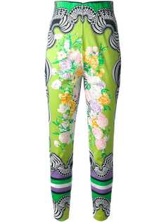 Versace Pre-Owned брюки с принтом