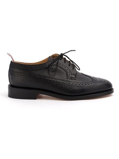 Thom Browne броги с зернистой фактурой Wingtip Flat