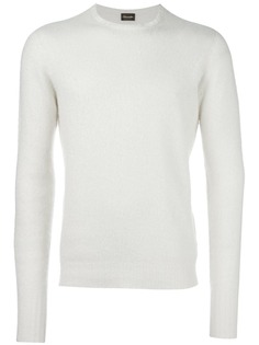 Drumohr кашемировый джемпер с круглым вырезом