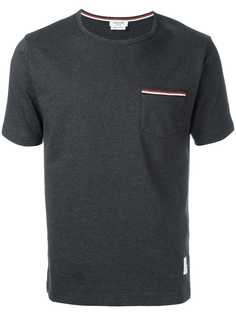 Thom Browne футболка с нагрудным карманом
