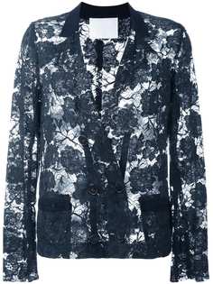 Lanvin Pre-Owned кружевной пиджак