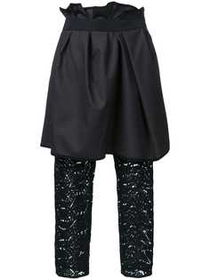 Kolor брюки с драпированной панелью