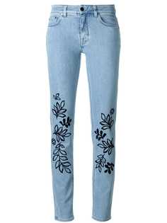 Victoria Victoria Beckham джинсы скинни с вышивкой