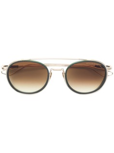 Dita Eyewear солнцезащитные очки в круглой оправе с затемненными линзами