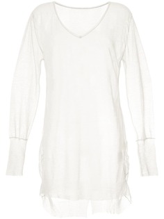 Uma Wang блузка с V-образной горловиной