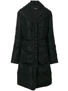 Versace Pre-Owned пальто-пуховик средней длины