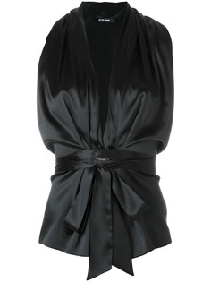 Styland блузка с завязкой на талии