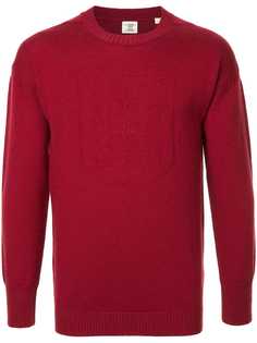 Kent & Curwen свитер с заплаткой с логотипом
