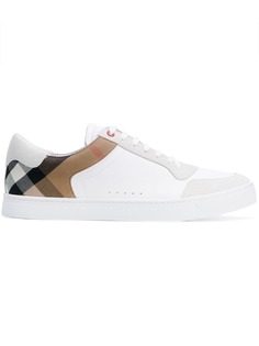 Burberry кеды с отделкой в клетку House Check