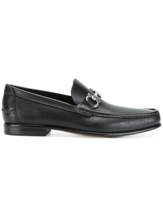 Salvatore Ferragamo лоферы с двойной пряжкой Gancio