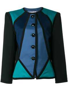 Yves Saint Laurent Pre-Owned пиджак с дизайном колор-блок