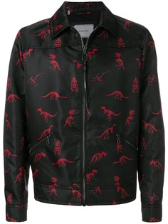 LANVIN куртка со скелетами динозавров
