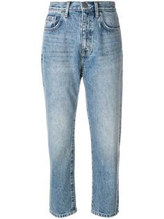 Current/Elliott прямые укороченные джинсы