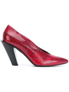 A.F.Vandevorst slant-heel pointed pumps