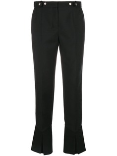 Givenchy брюки с разрезами спереди