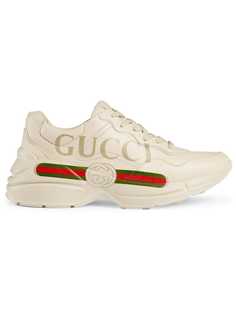 Gucci кроссовки Rhyton с логотипом
