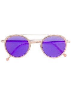 Cutler & Gross солнцезащитные очки с защитными вставками по бокам